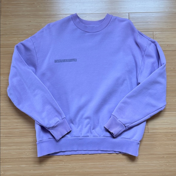 Pangaia heavyweight recycled cotton set in Orchid Purple, size M/S - Picture 4 of 15